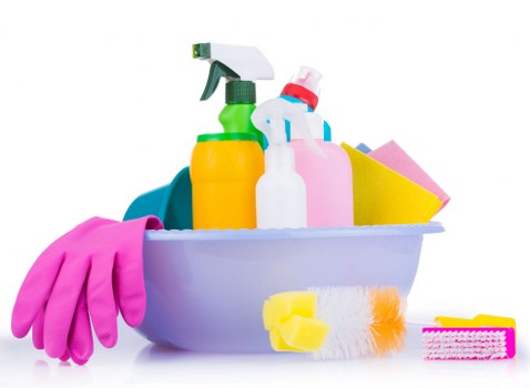 Hot water extraction equipment used for carpet cleaning