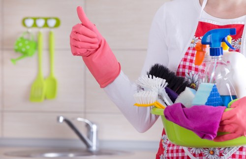 Deep cleaning stains from a carpet in Alperton