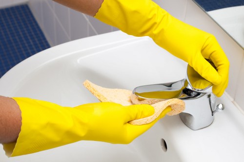 Local sofa cleaning service treating a living room sofa in Alperton